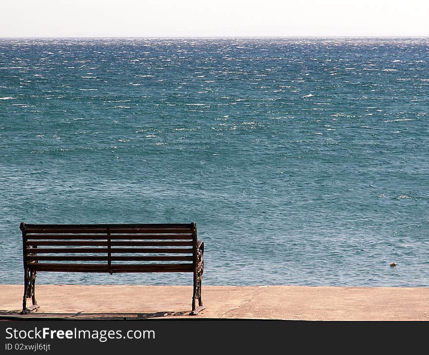 A Bench with a Sea View