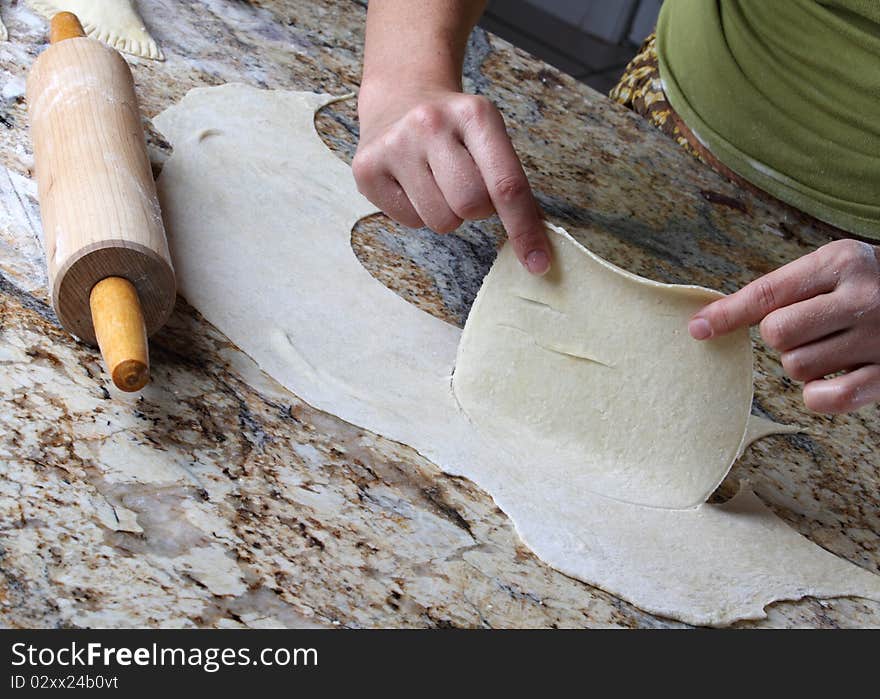 Making Pierogi