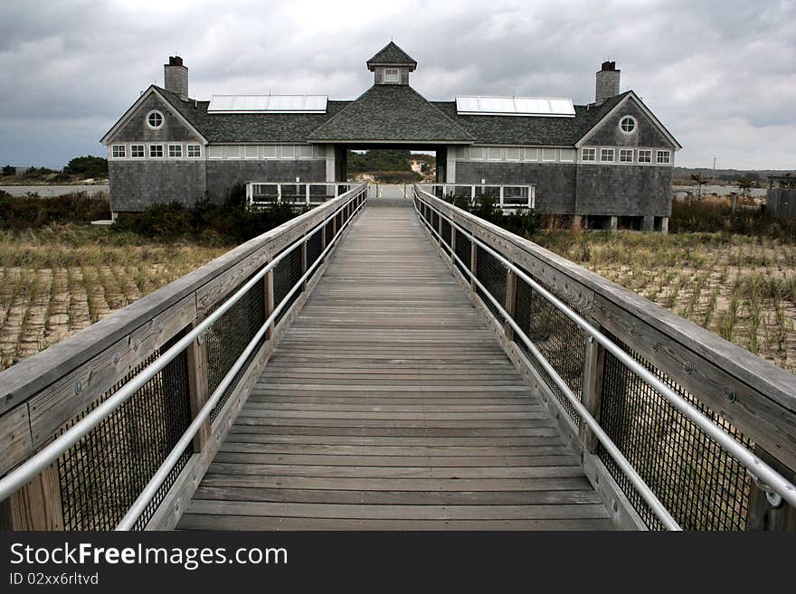 Boardwalk and Beach House