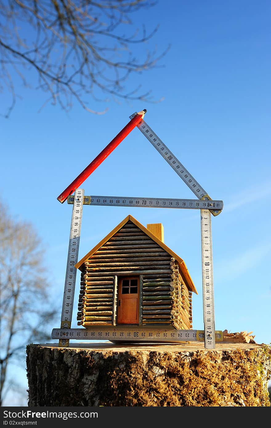 Wooden chalet