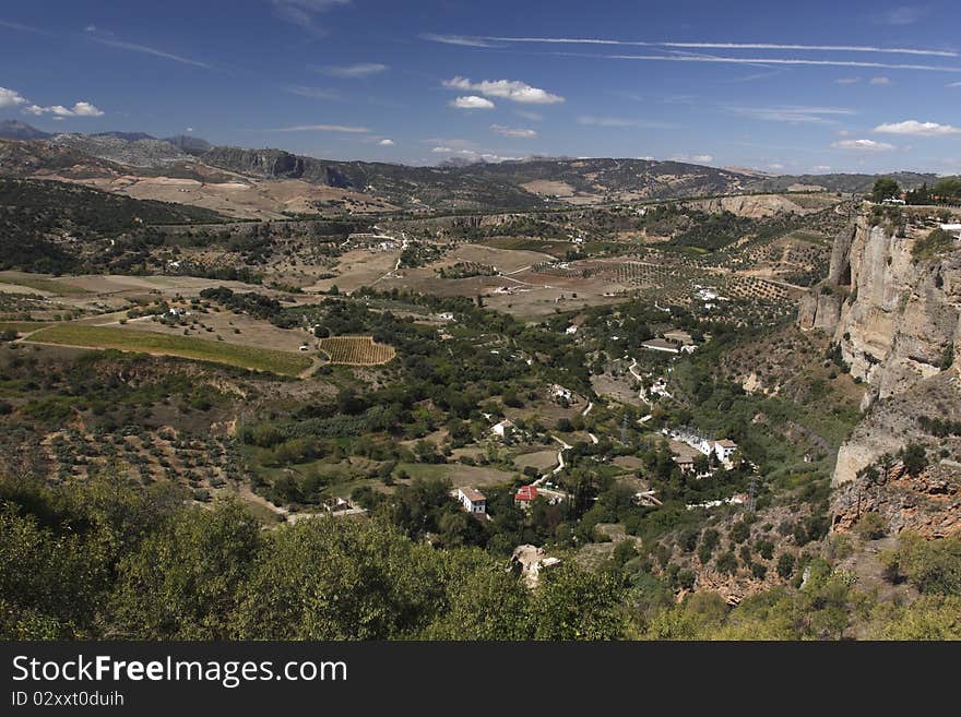 Ronda Landscape Scenery