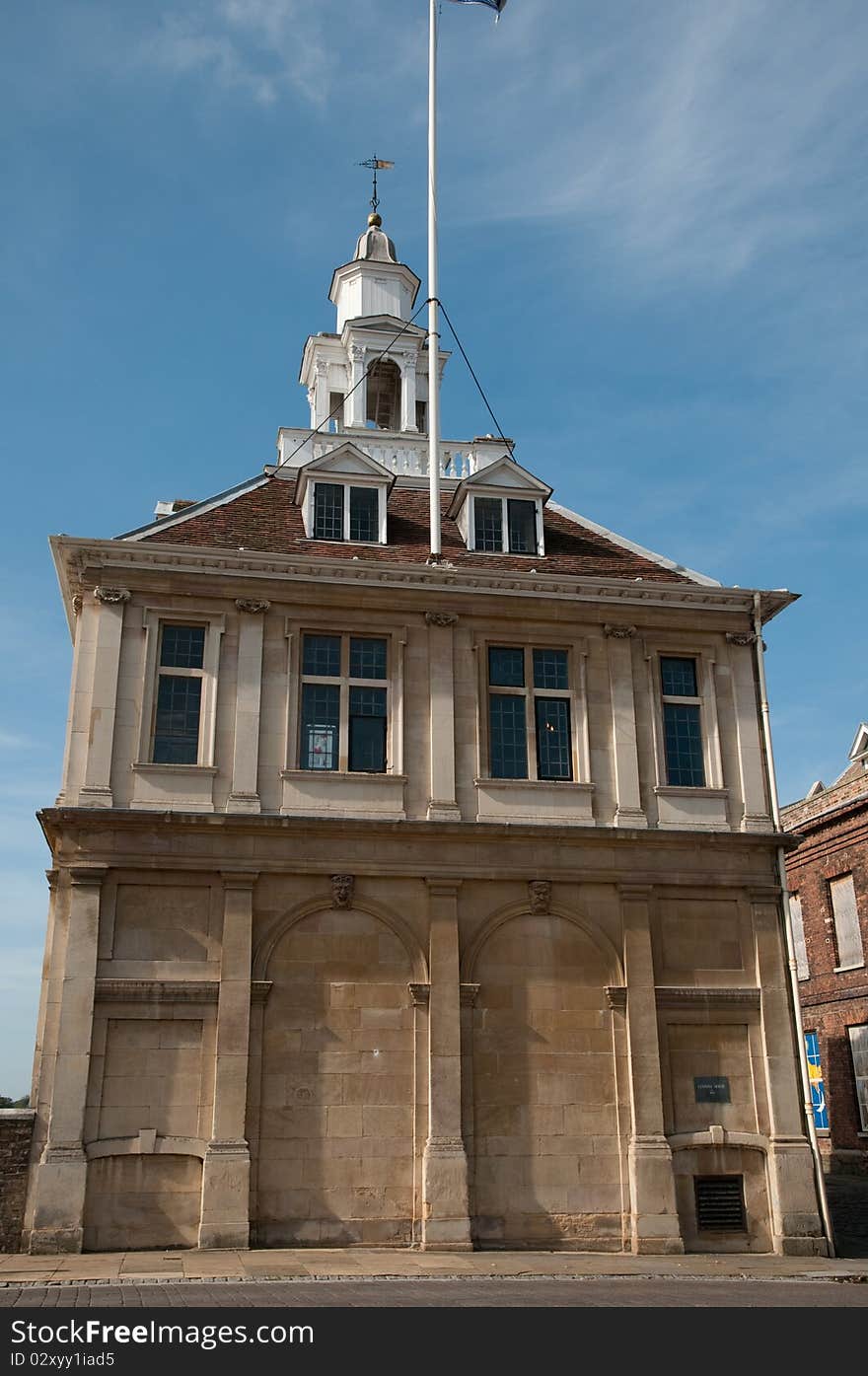 Architecture of the custom house