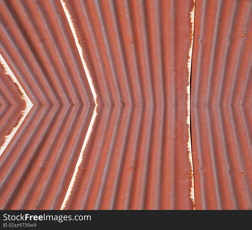 Rusty Roof Pattern, Texture, Background