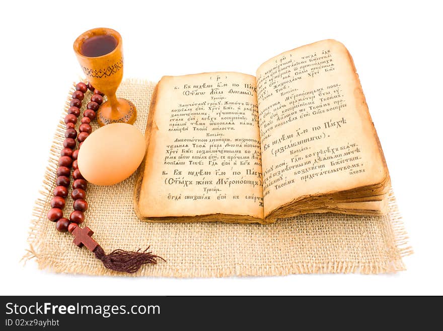 Prayer Book on a white background.