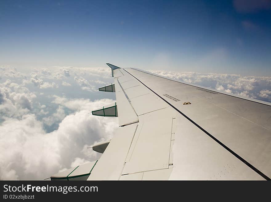 Wing of a plane