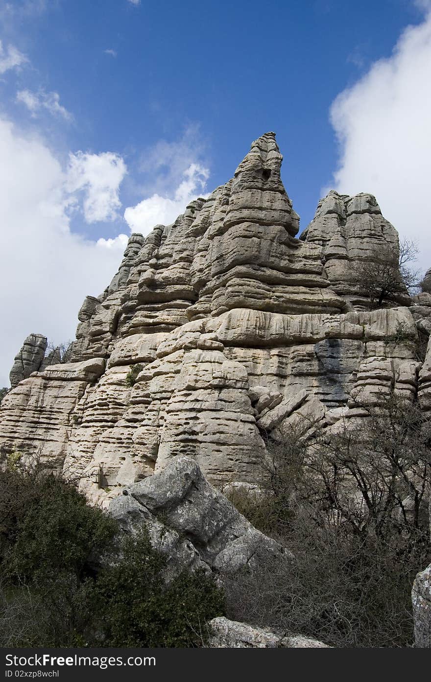 Torcal de Antequera is a rocky place near Malaga (Spain). Torcal de Antequera is a rocky place near Malaga (Spain).