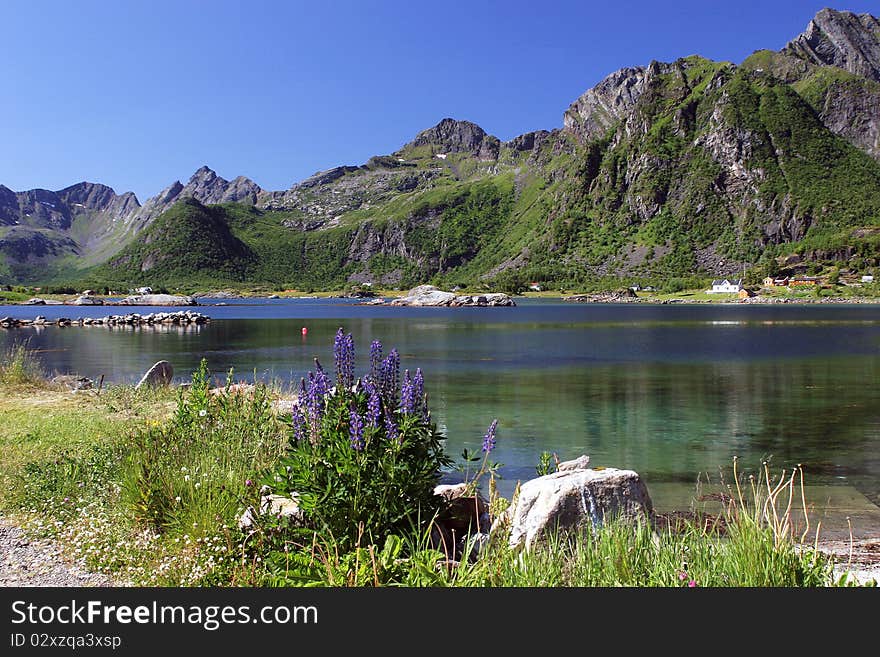 Glacier lake