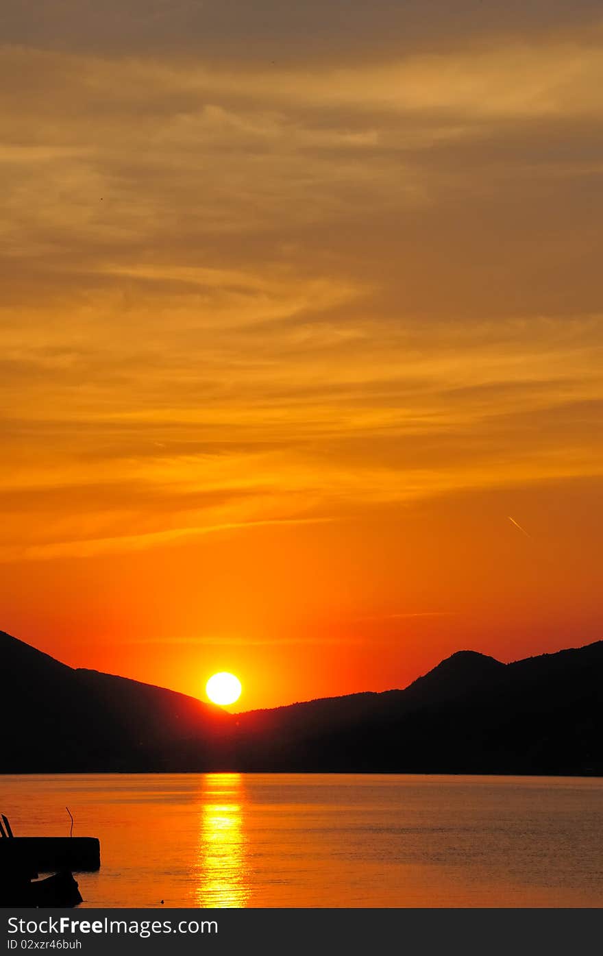 Sunset in Montenegro no.2