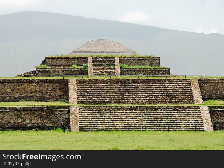 Teotihuacan, sun pyramid, aztec ruin, Mexico