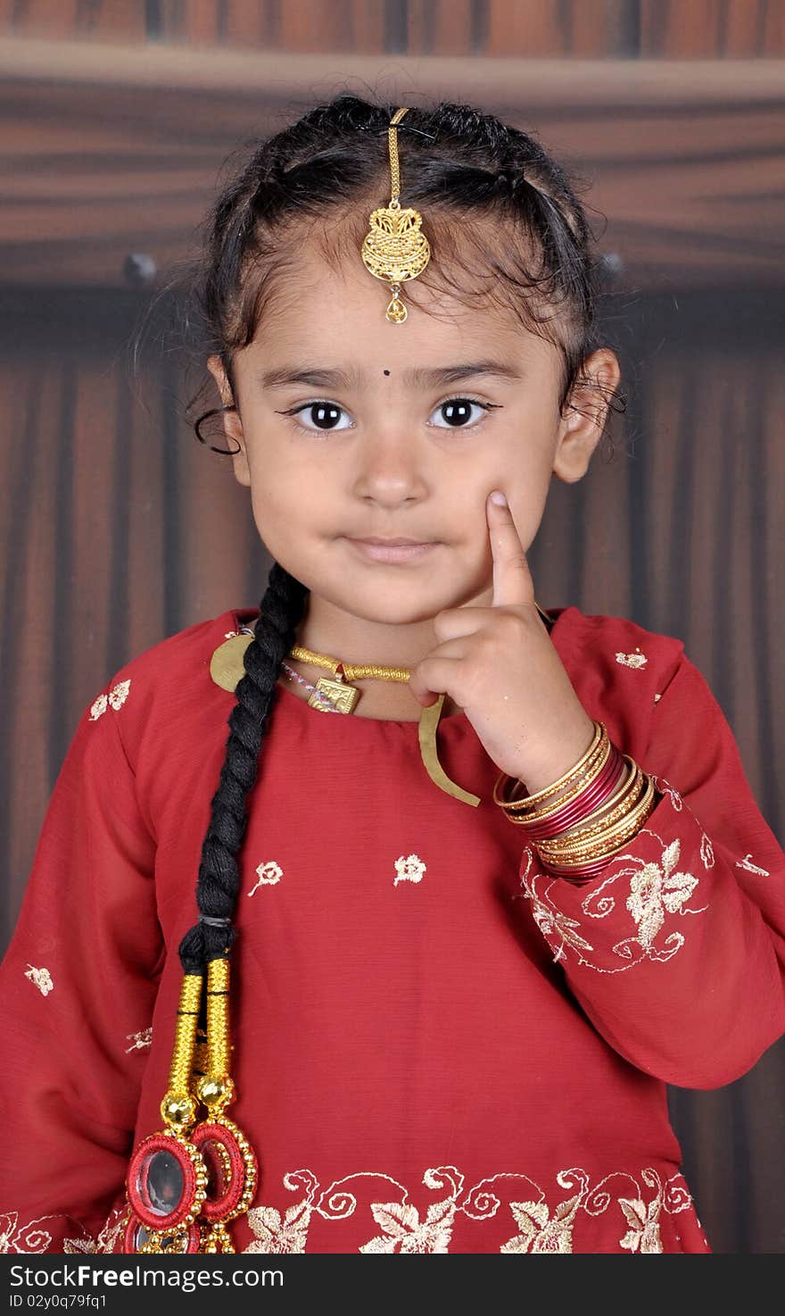 Little Punjabi Girl Portrait