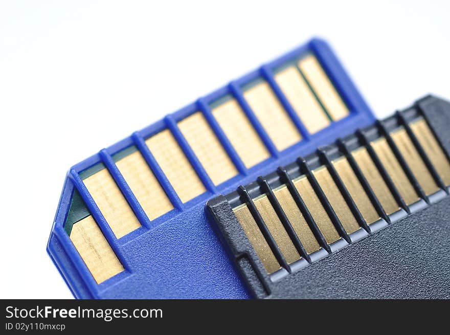 Close-up Memory Cards