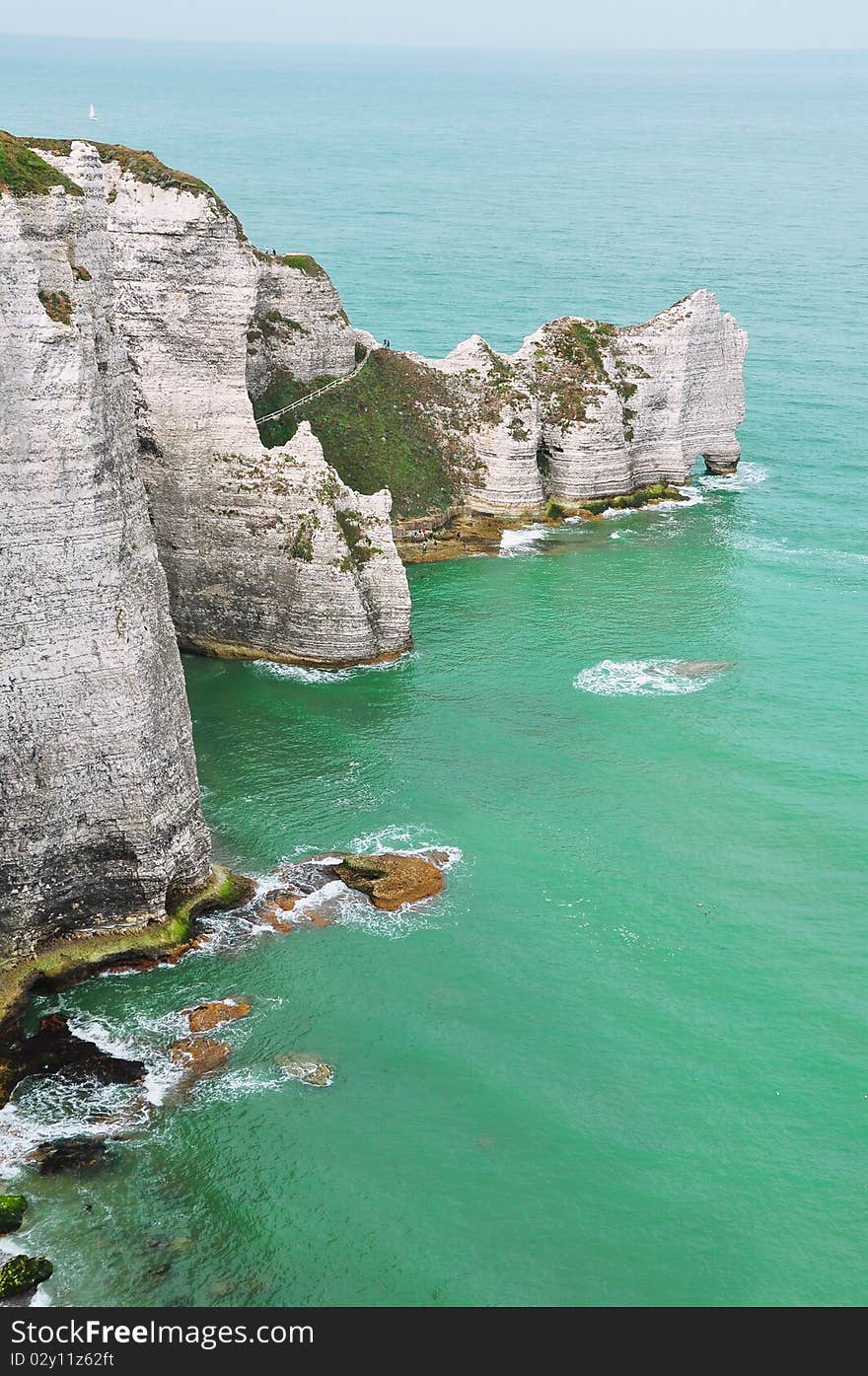 Cliffs In A Sea Of Emerald