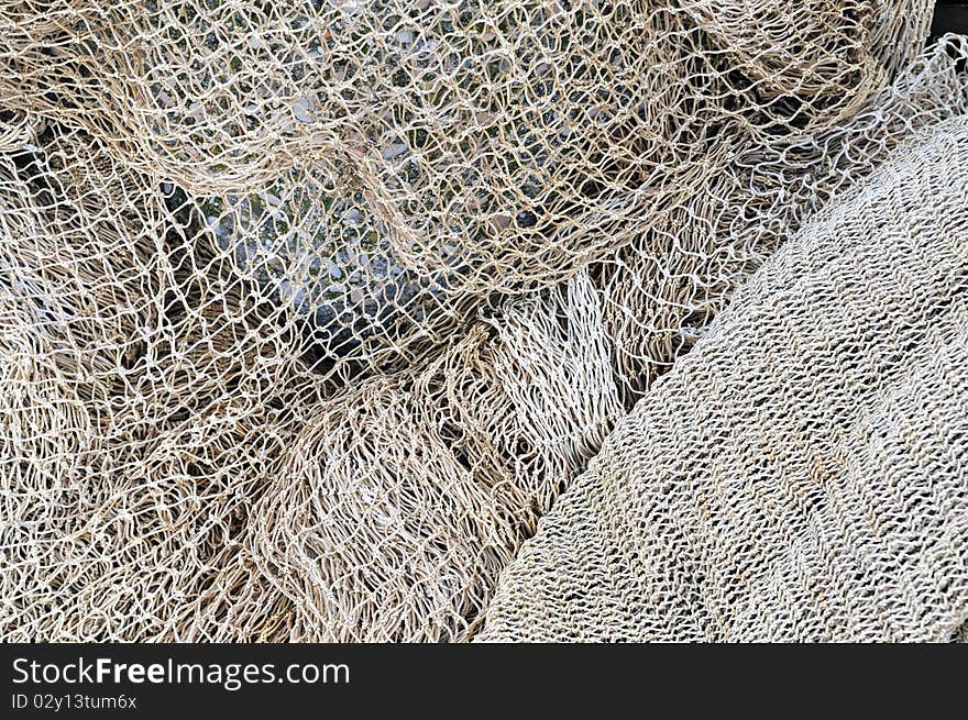 Fishing nets  maintenance