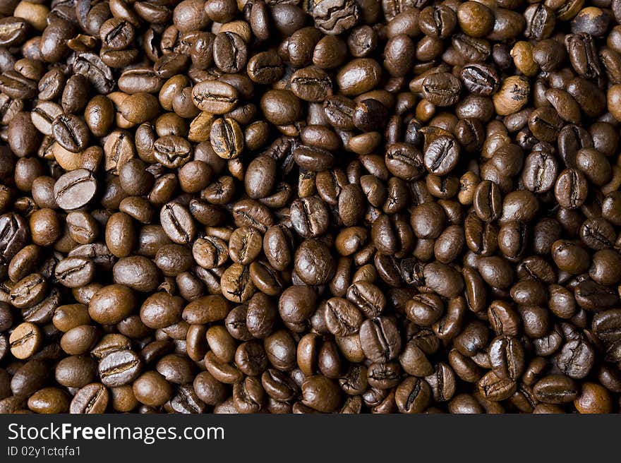 Coffee bean background