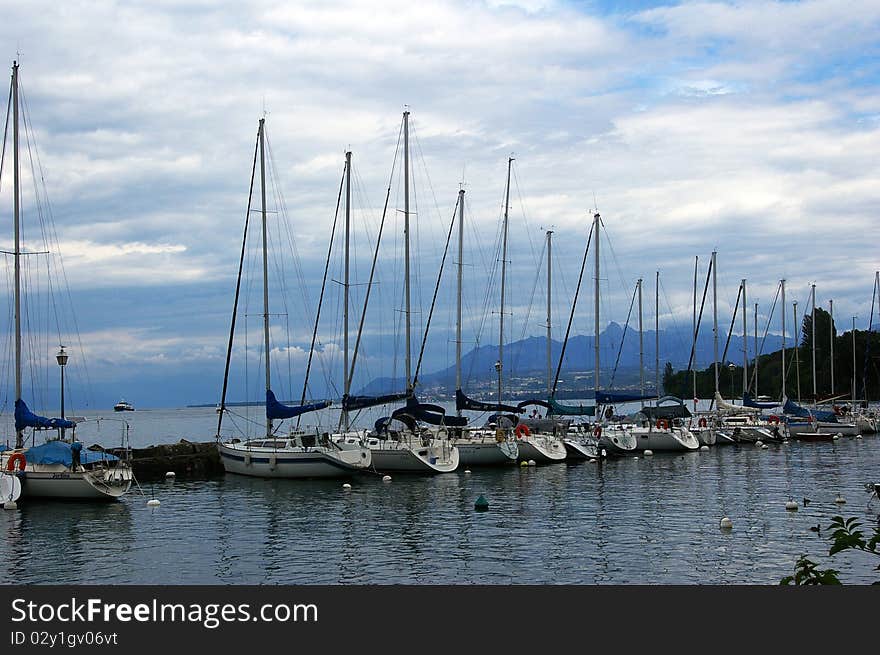 Yachts harbour.