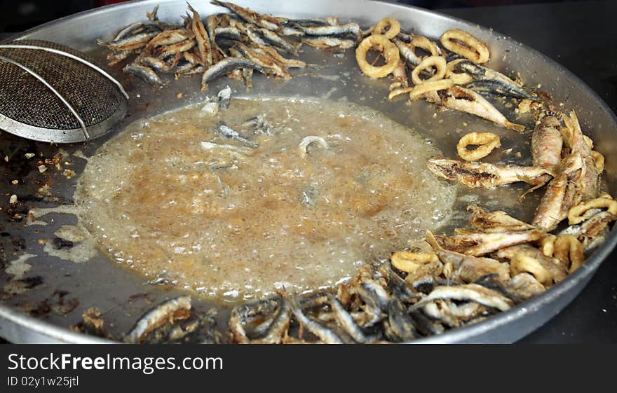 Fried fish