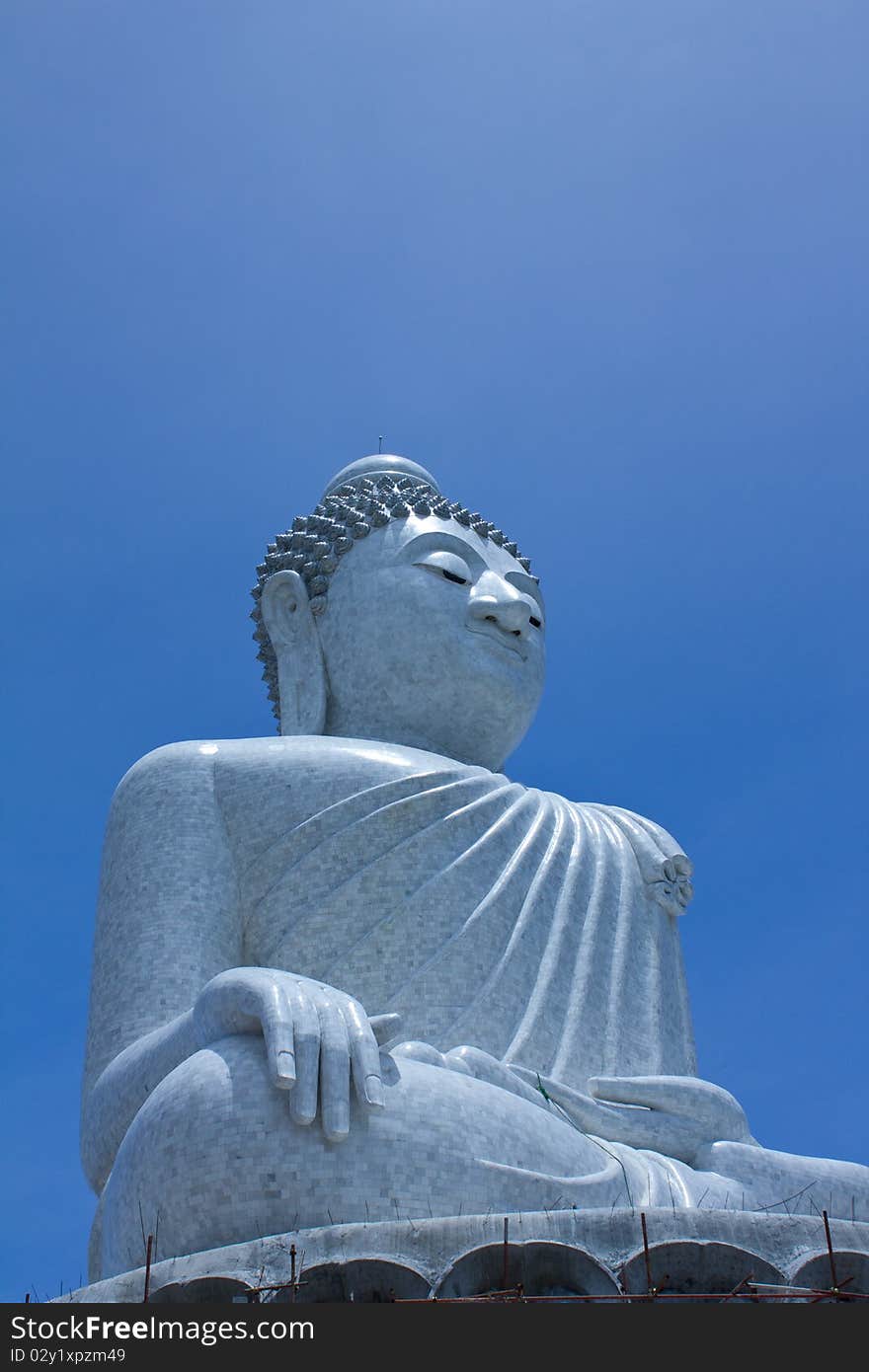 Big Buddha Constructing at Phuket.