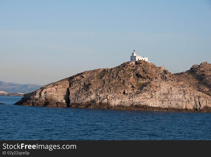 Lighthouse at Paros island