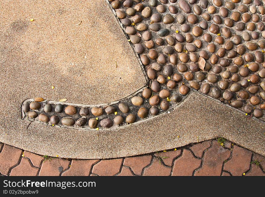 Stone texture, Stone background in the park