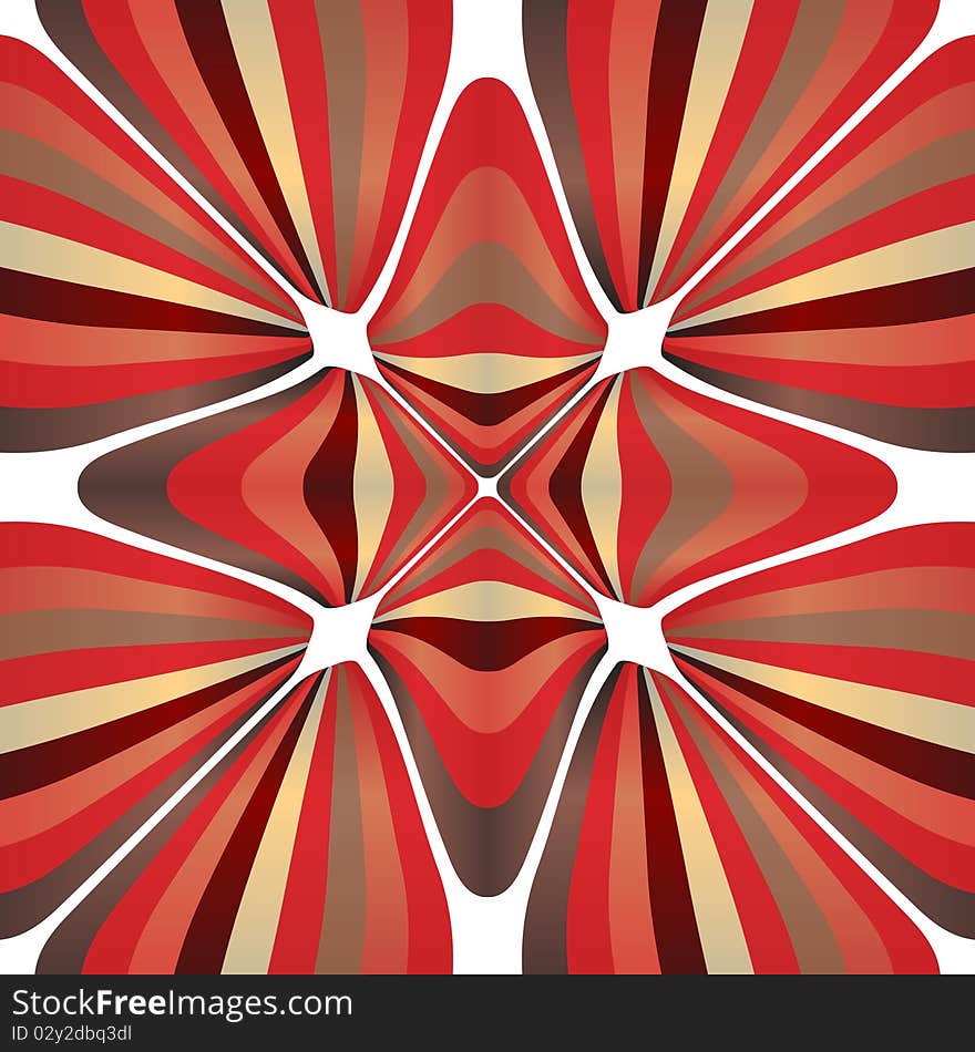 Decorative abstract design background vector