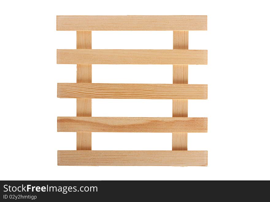 Wooden grating