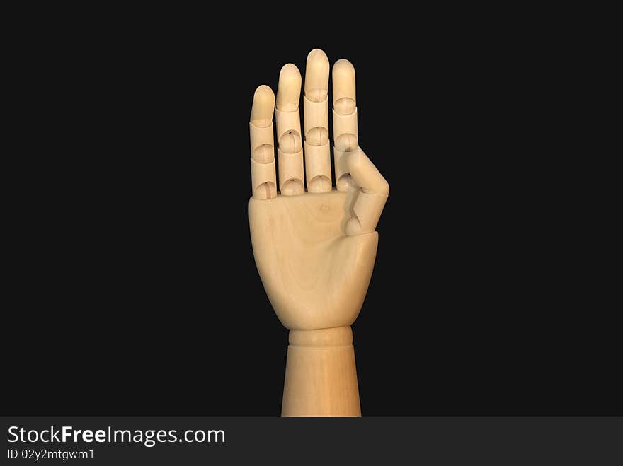 Wooden Hand