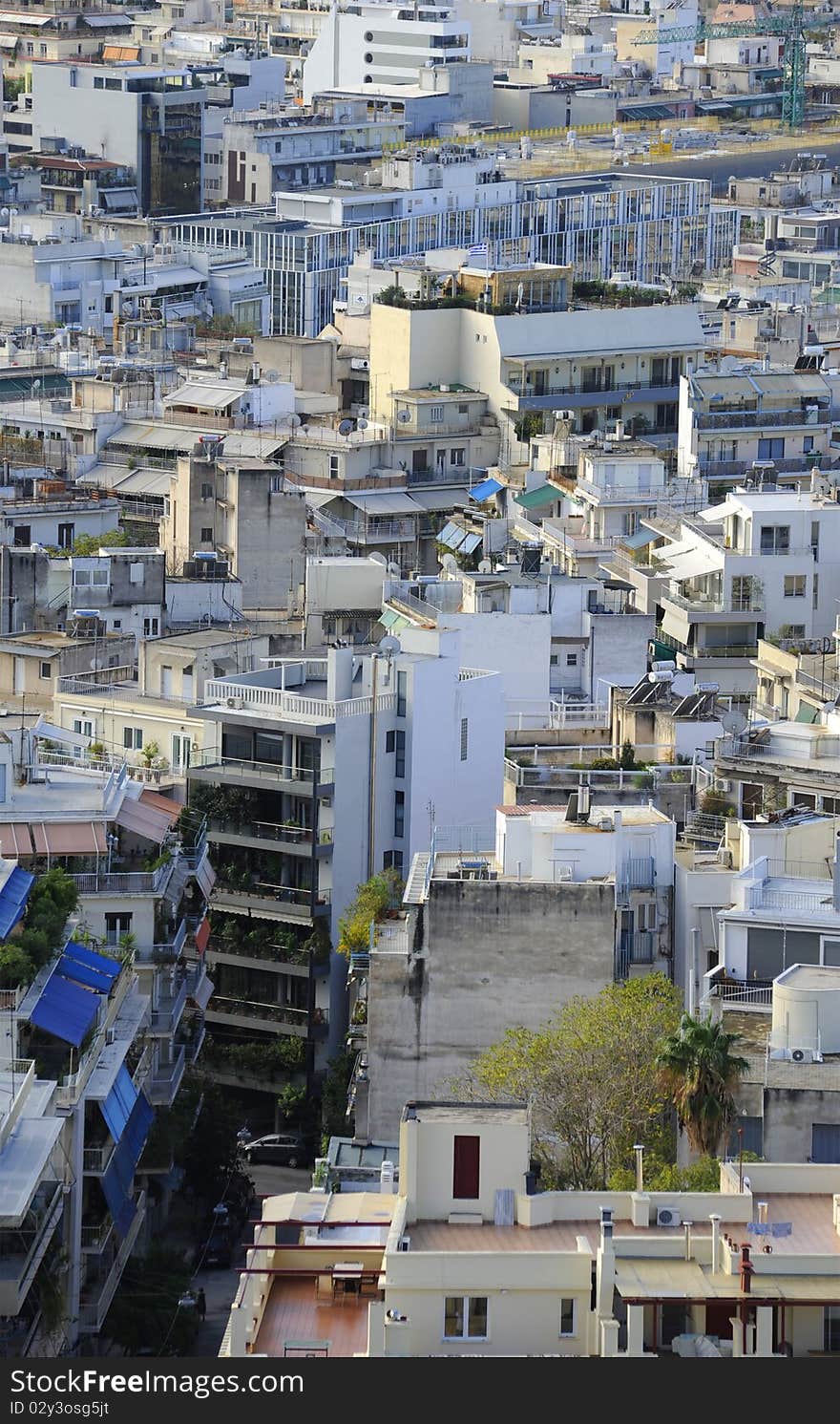 Roofs Of Athenes