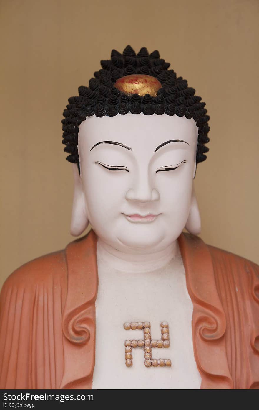 Buddha at Gek Lok Si Temple in Malaysia.