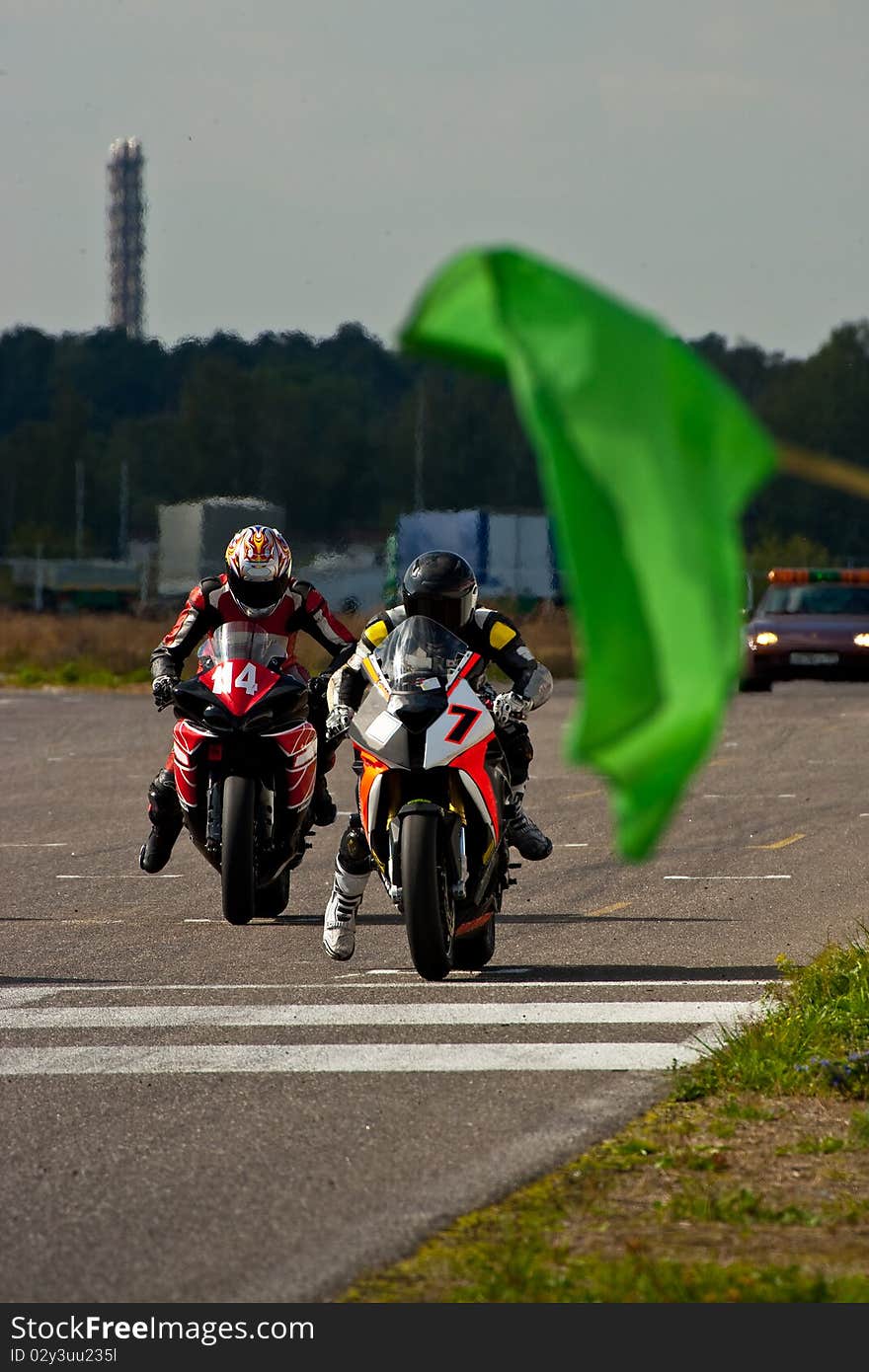 Russian national championship of encircling highway moto race. Russian national championship of encircling highway moto race