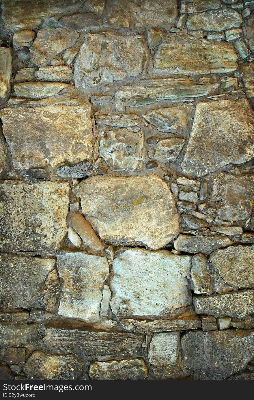 Stone wall texture