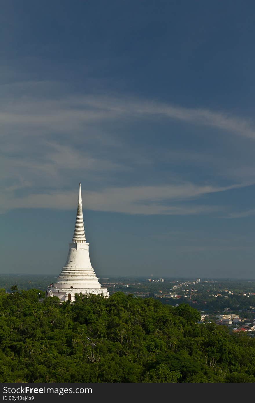 Kao wang Palace at Petchburi