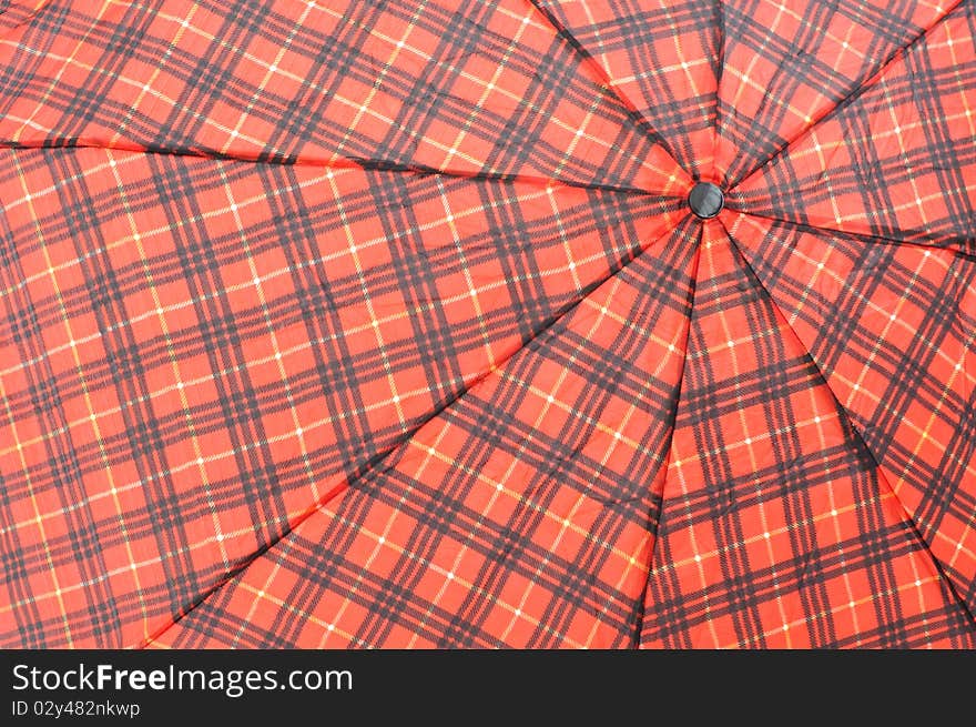 An umbrella as a pattern or background