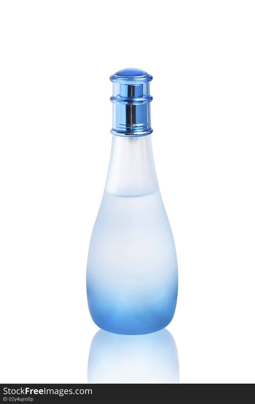 Blue Perfume Bottle