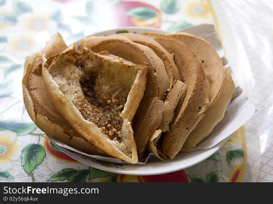 A plate of local Malaysian snack delight. A plate of local Malaysian snack delight.