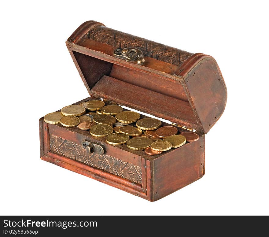 Wooden Treasure Chest