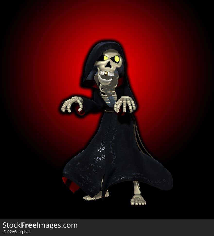 The Cartoon Grim Reaper