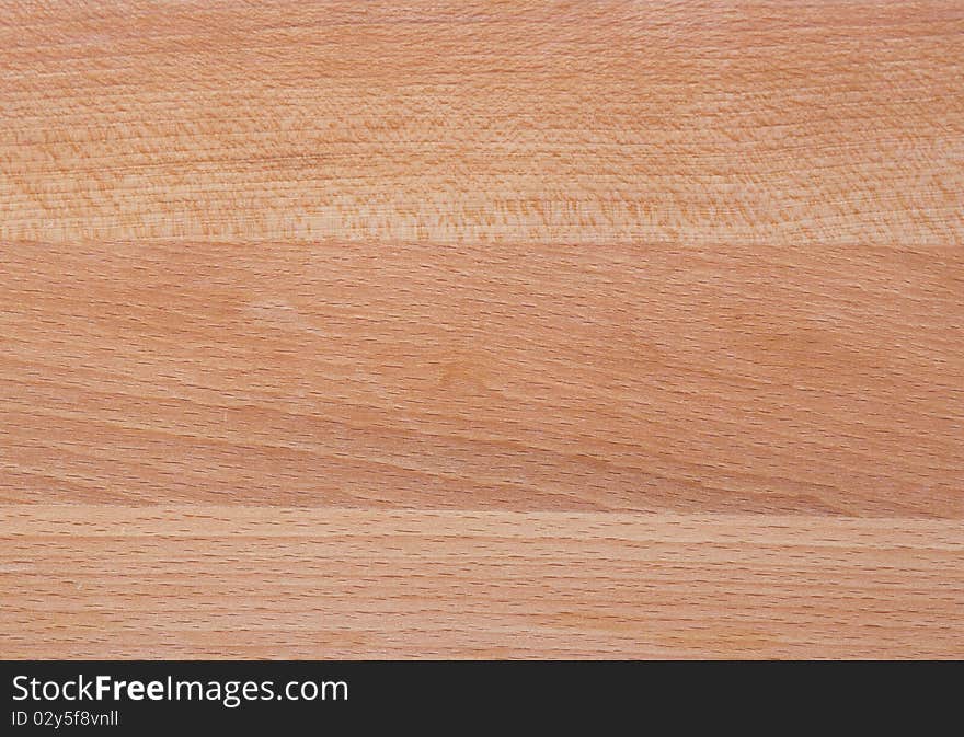 Horizontal image of one kitchen brown board.