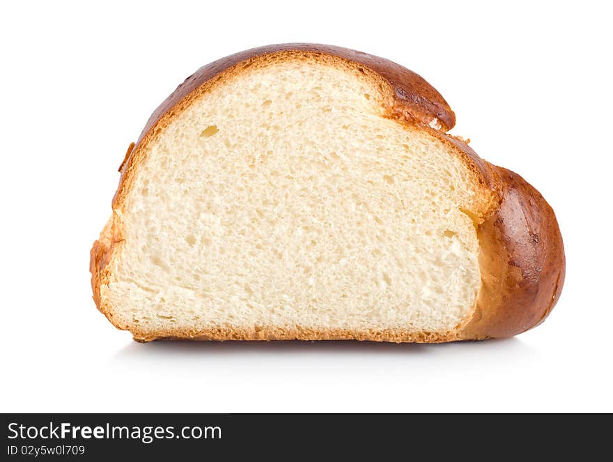 Sweet bread isolated