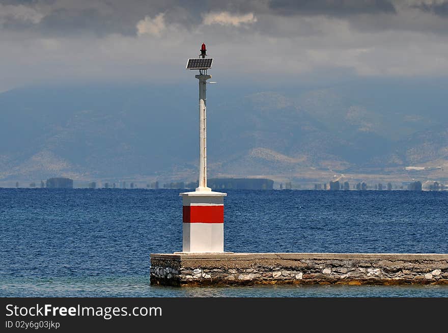 Lighthouses are used to mark dangerous coastlines, hazardous shoals and reefs, and safe entries to harbors.