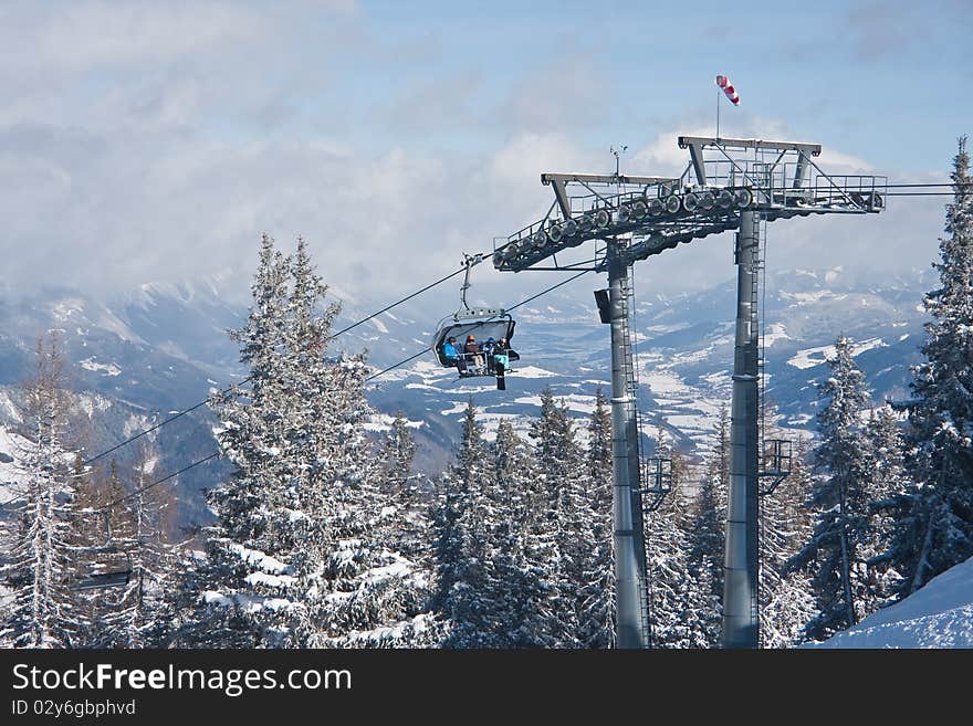 Ski Resort Schladming . Austria