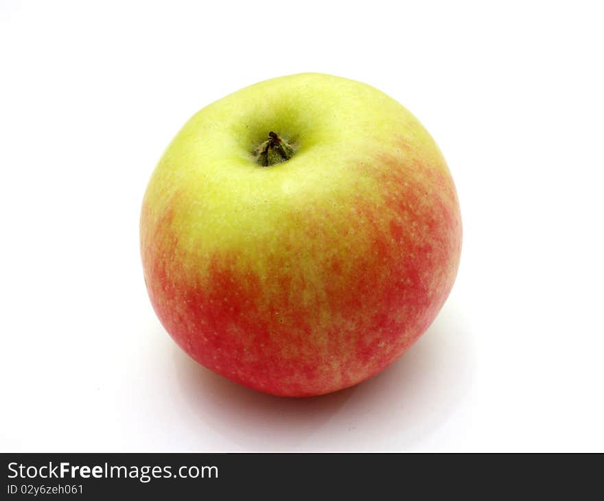 Fresh red apple isolated