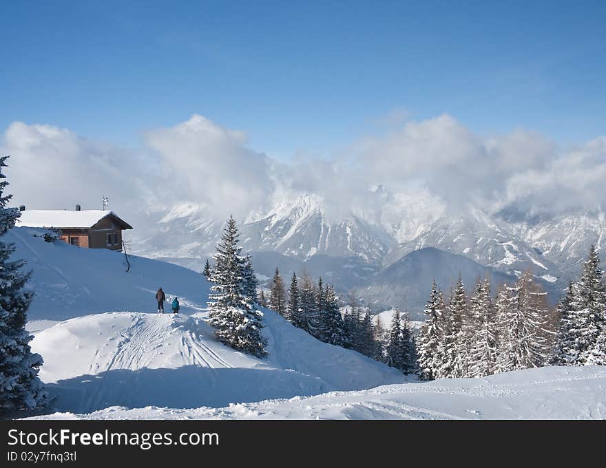 Ski Resort Schladming . Austria