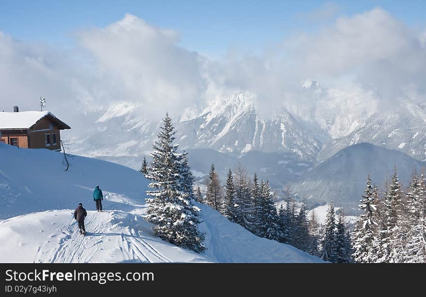 Ski Resort Schladming . Austria