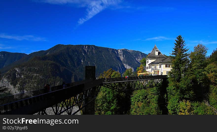 Restaurant On Top Of Mountain