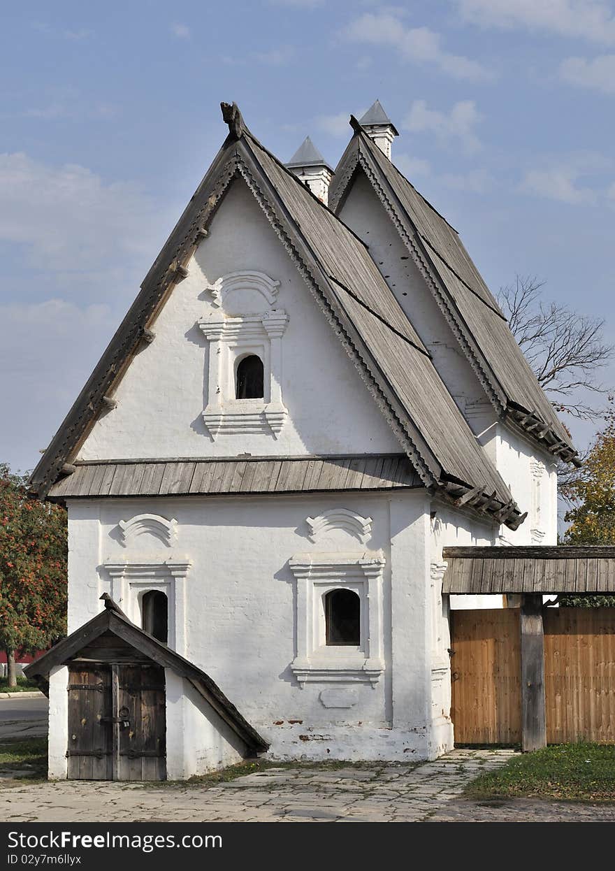 Little old stone house in ancient russian town Suzdal. Little old stone house in ancient russian town Suzdal