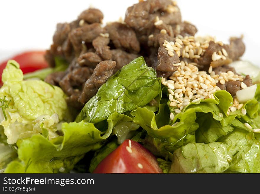 Sesame Beef  With Vegetables