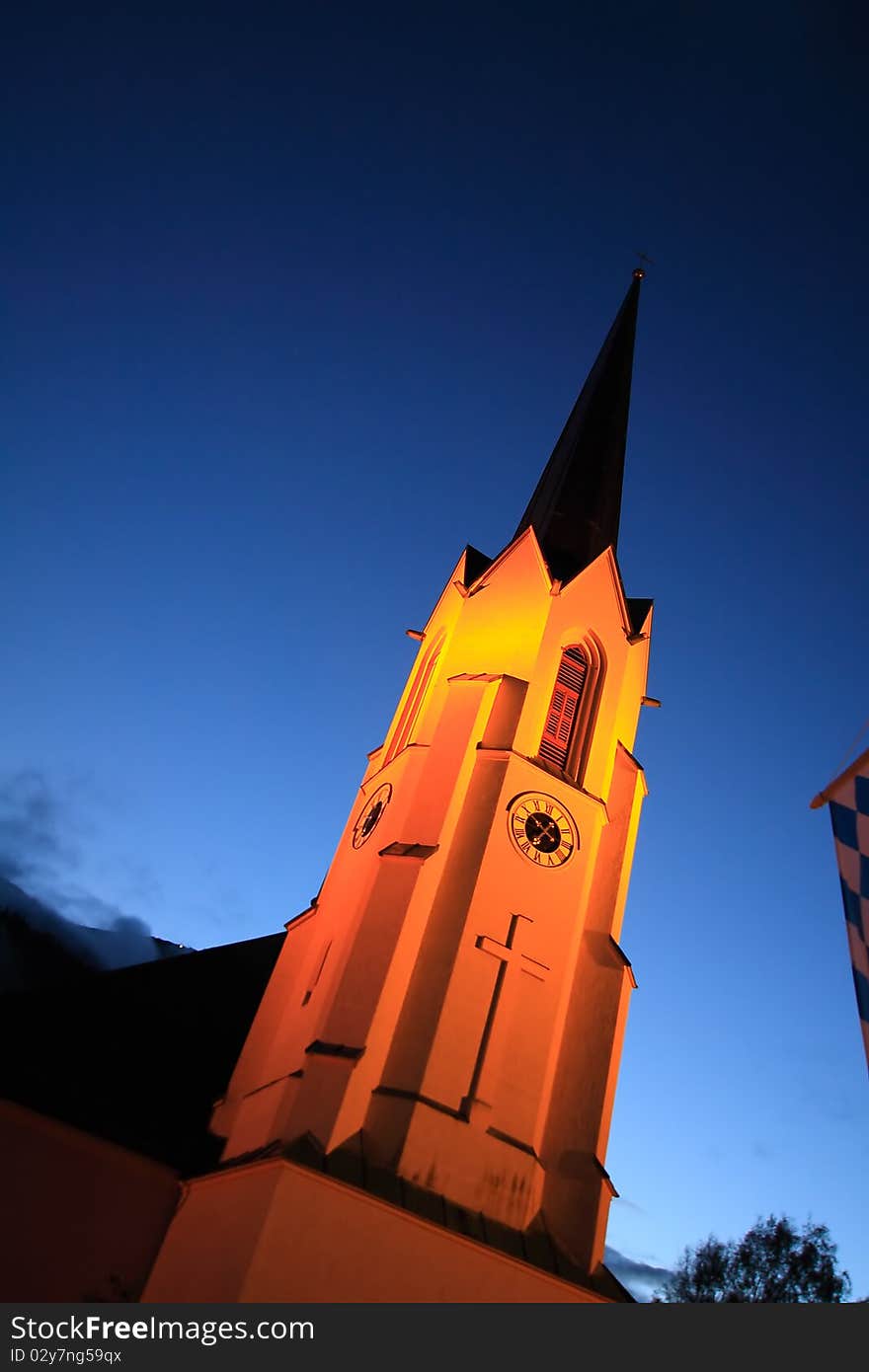 Church in Dawn