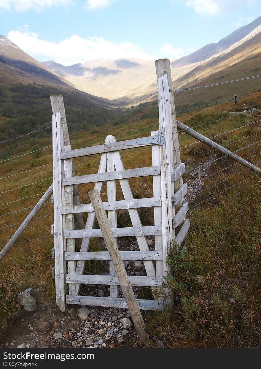 Gate to the mountains