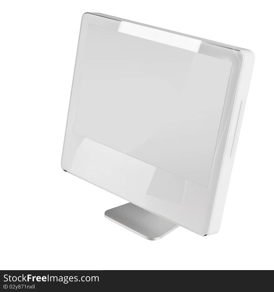 Monitor Isolated With Clipping Path