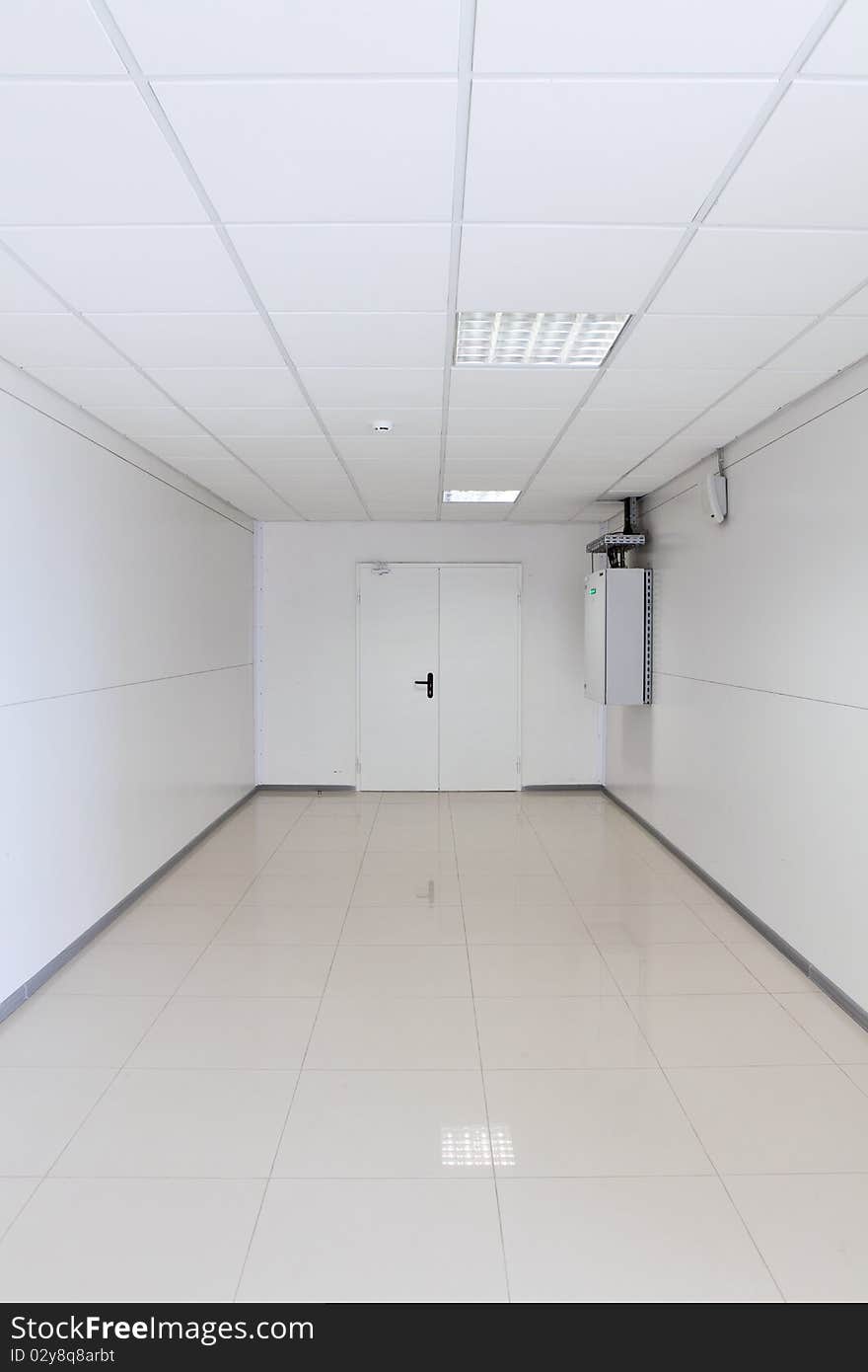 Corridor in the office building